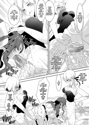 [Aimaitei Umami] Futanari Alter-tachi ni Josou Shita Ore ga Okasareru Hanashi | Crossdressing and Getting Fucked by Futanari Alters to Learn the Pleasures of Being a Woman (decensored) Fhentai - Page 21