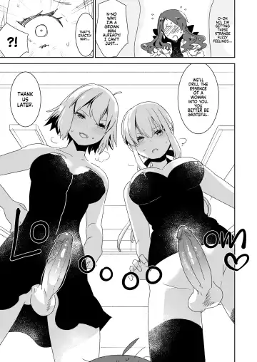 [Aimaitei Umami] Futanari Alter-tachi ni Josou Shita Ore ga Okasareru Hanashi | Crossdressing and Getting Fucked by Futanari Alters to Learn the Pleasures of Being a Woman (decensored) Fhentai - Page 6