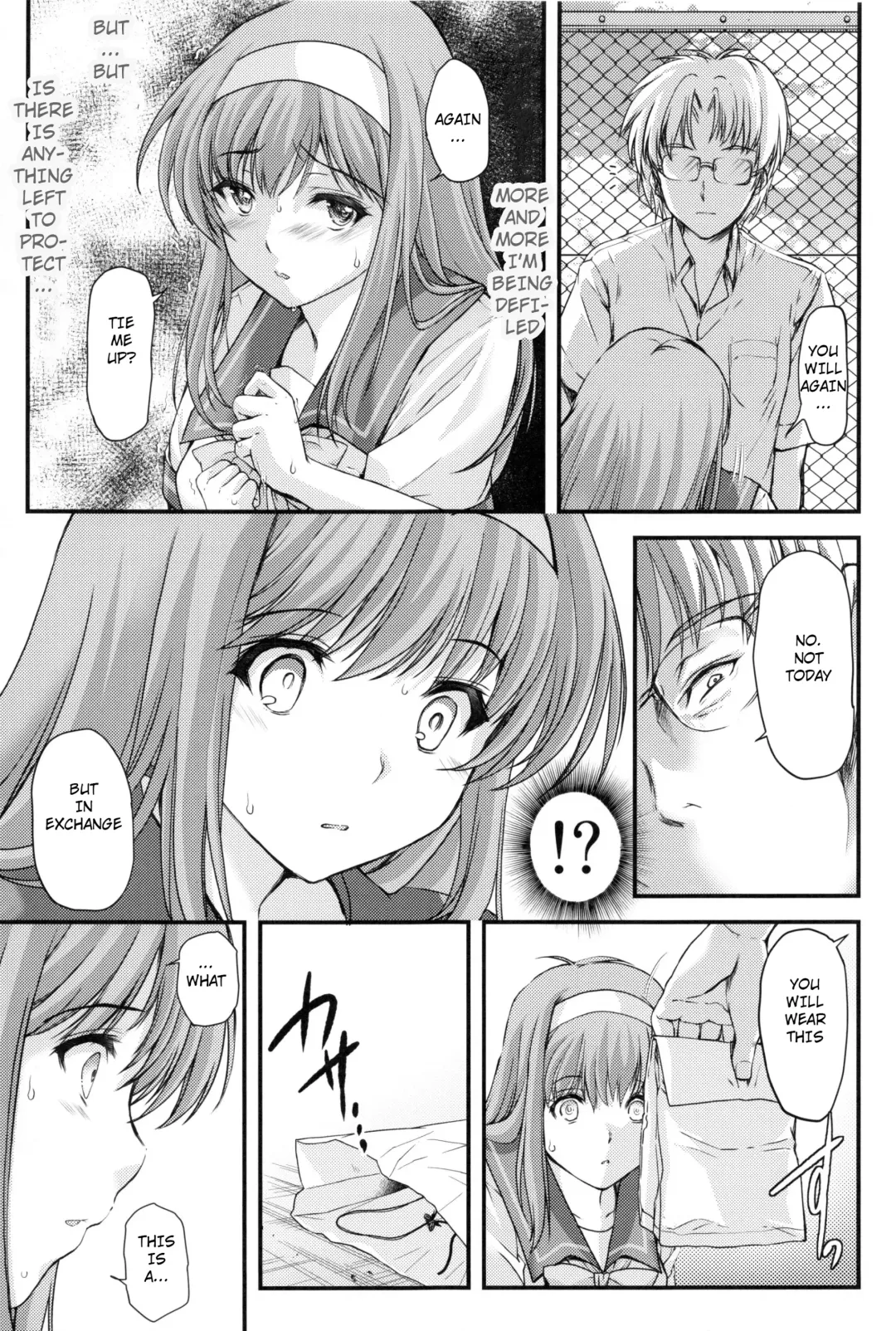 [Aizawa Hiroshi] Shiori Dai-Go-Shou Tenshi Shikkaku Shinsouban | Shiori chapter 5 -The Disqualified Angel Fhentai - Page 10