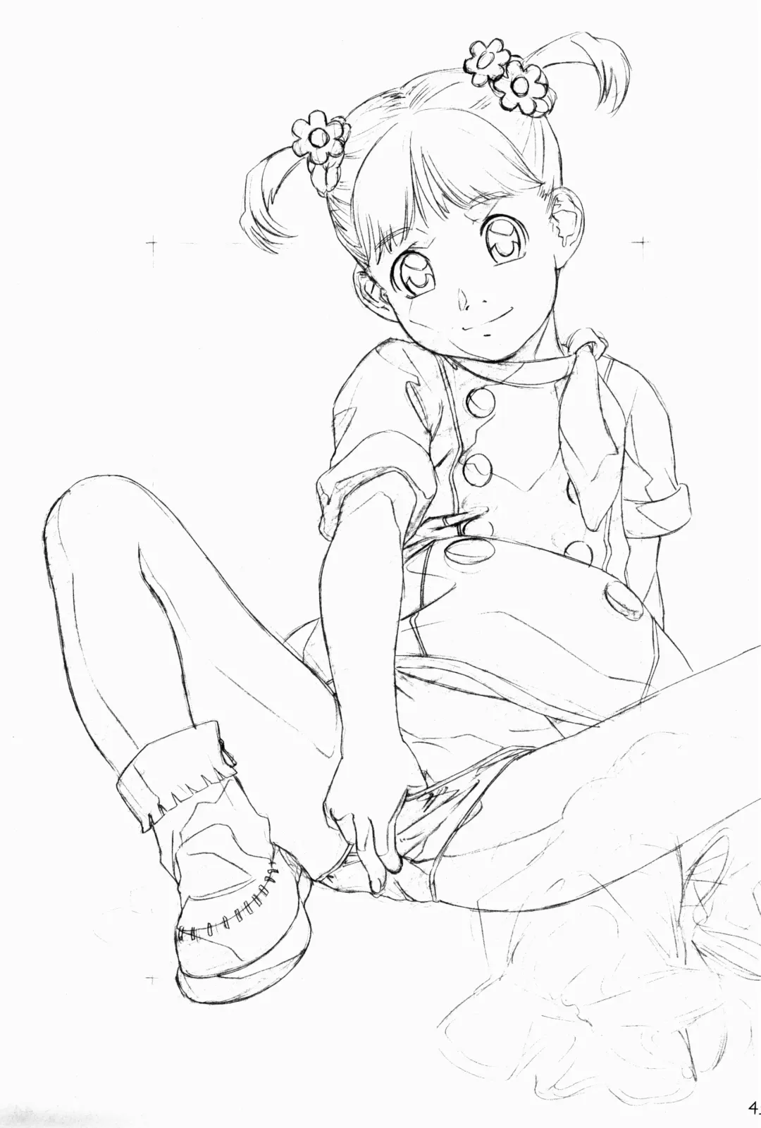 [Hayashibara Hikari] Rakugaki-s 8 -Original Shoujo Enpitsu Genga-shuu- Fhentai - Page 47