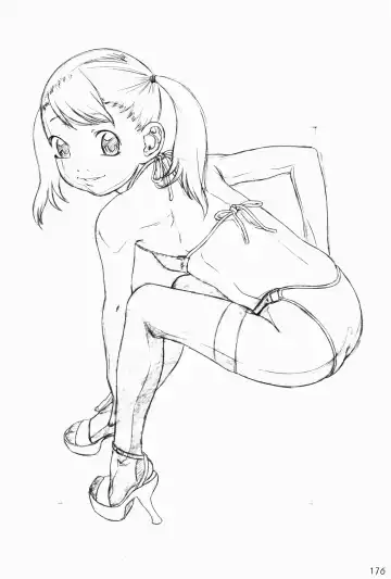 [Hayashibara Hikari] Rakugaki-s 8 -Original Shoujo Enpitsu Genga-shuu- Fhentai - Page 178