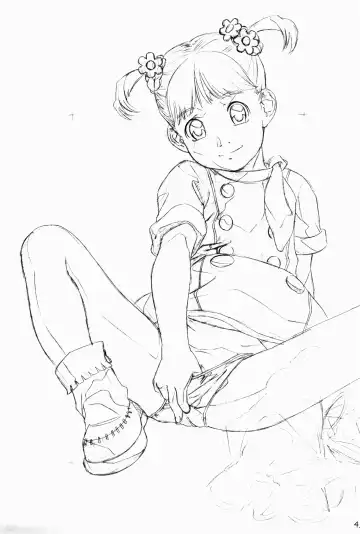 [Hayashibara Hikari] Rakugaki-s 8 -Original Shoujo Enpitsu Genga-shuu- Fhentai - Page 47