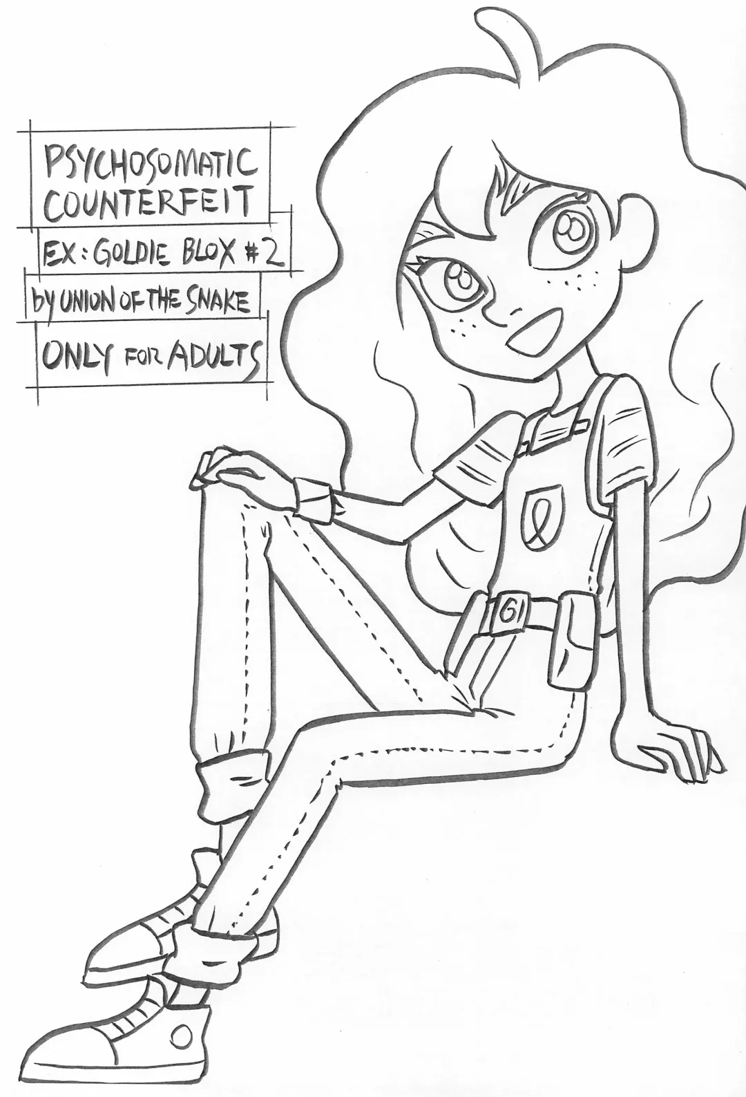 [Shinda Mane] EX: GoldieBlox#2 Fhentai - Page 1