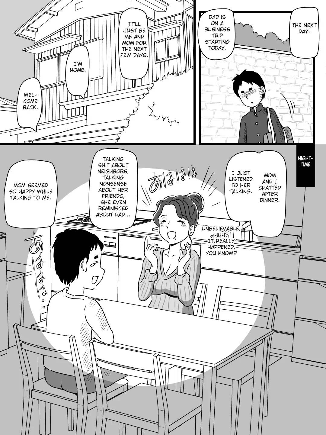 Beer o Nomu to Inran ni Naru Kaa-san to Yareta Hanashi Fhentai - Page 9