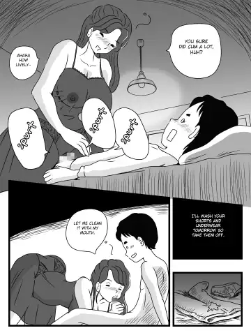 Beer o Nomu to Inran ni Naru Kaa-san to Yareta Hanashi Fhentai - Page 24