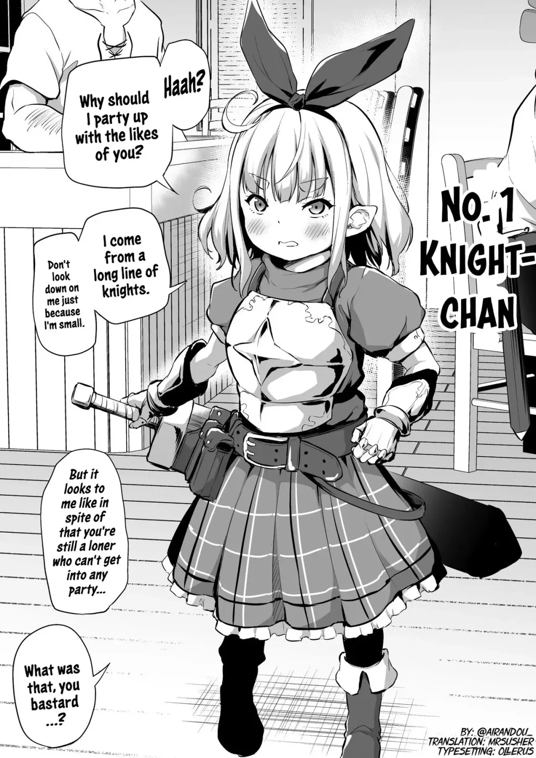 [Airandou] Sekkaku Isekai Tensei Shita kara Loli Shuzoku de Party Kunde Miru | Since I Got Reborn Into Another World I Might As Well Try Gathering a Party of Loli Races 1~4 Fhentai - Page 1