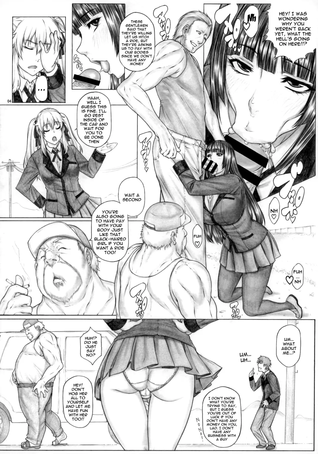 [Kutani] Angel's stroke 133 Hamegurui 4km Hitchhike Shinagara Sex Dai Race!! Shuugaku Ryokou Hen Fhentai - Page 5