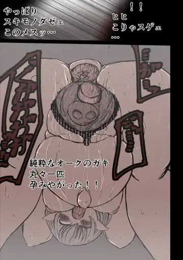 オークハンターとして名を馳せる女エルフがオークに捉まった。そして孕まされた Fhentai - Page 25