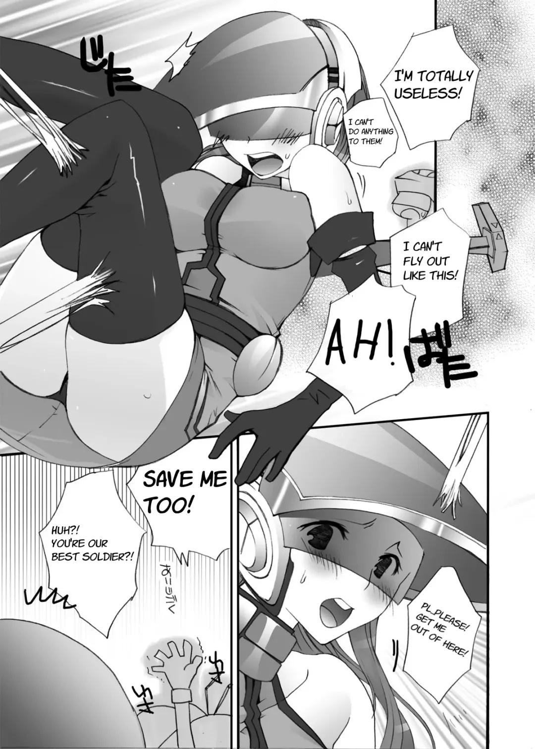 [Jakou Nezumi] Soreyuke!! EDF Fhentai - Page 4