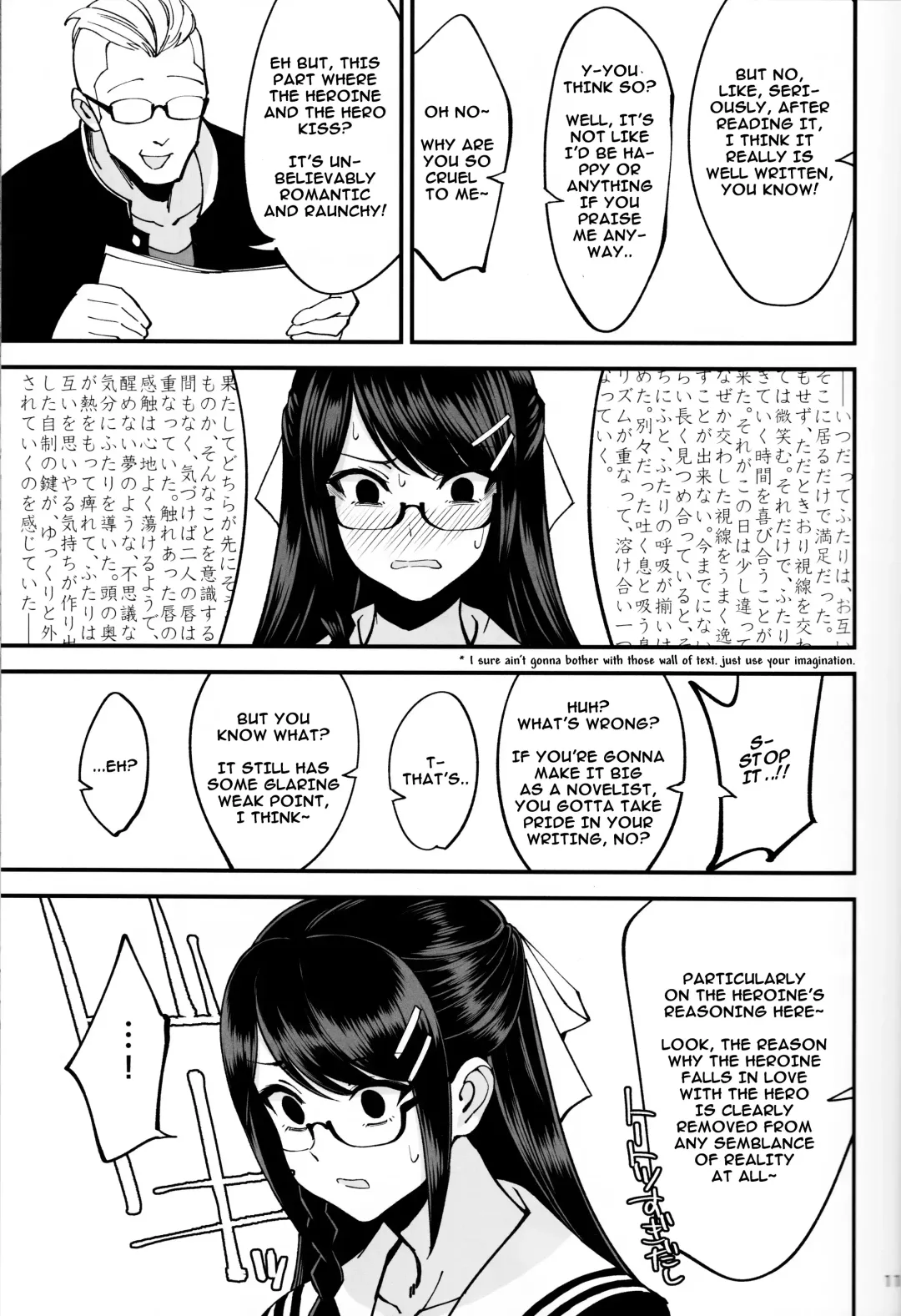 [Okita Ababa] Boku ga Kataomoi Shiteita Bungaku Shoujo ga Keihaku na Classmate ni NTRreta Hanashi Fhentai - Page 12