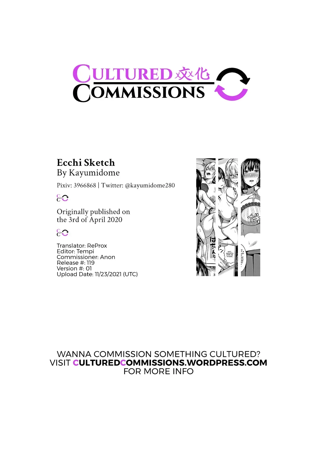 [Kayumidome] Ecchi Sketch | Lewd Sketch Fhentai - Page 43