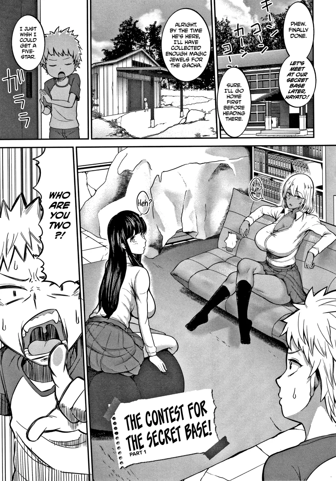 [Kayumidome] Himetsukichi Soudatsusen! | The Contest for the Secret Base! Fhentai - Page 1