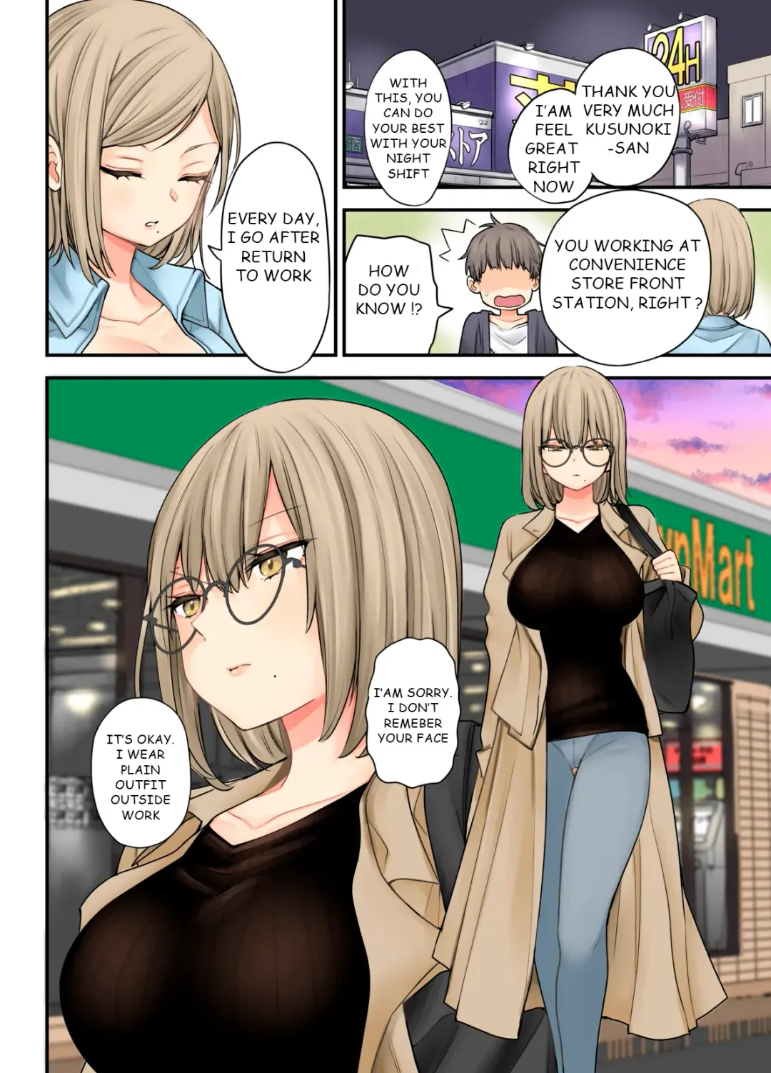 [Nanakotu] 24H Drug Store no Kyonyuu Yakuzaishi Kusunoki-san | Busty 24 Hour Drug Store Pharmacist Kusunoki-san Fhentai - Page 26