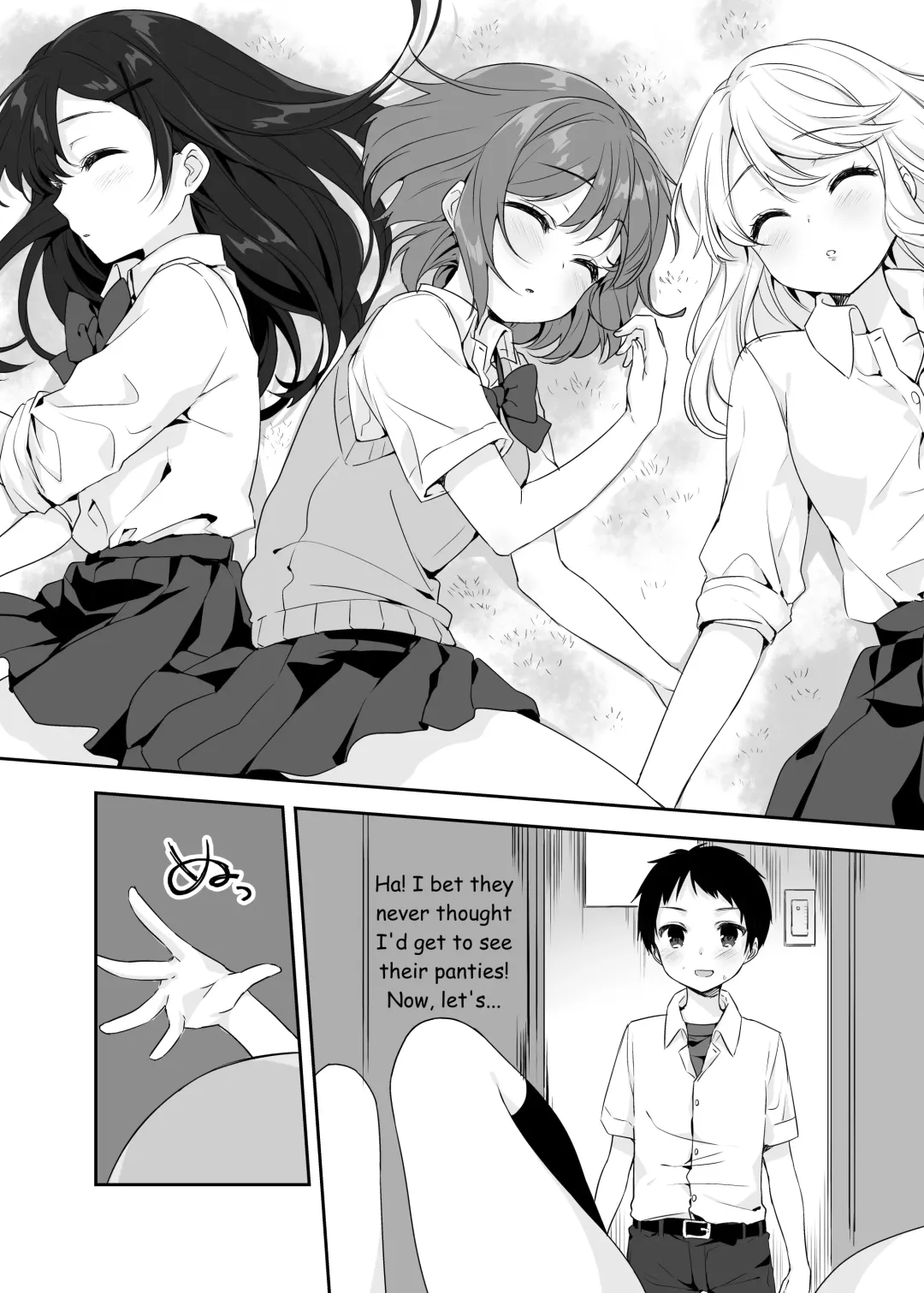 Boku no Onee-chan to Tomodachi wo Nemurasete Osottemitara Kaeriuchi ni Atta | The Tables were Turned when I tried to Rape my Sister and her Friends while they were Asleep Fhentai - Page 8