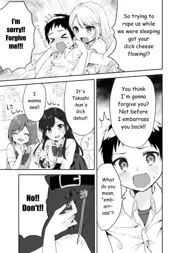 Boku no Onee-chan to Tomodachi wo Nemurasete Osottemitara Kaeriuchi ni Atta | The Tables were Turned when I tried to Rape my Sister and her Friends while they were Asleep Fhentai - Page 11