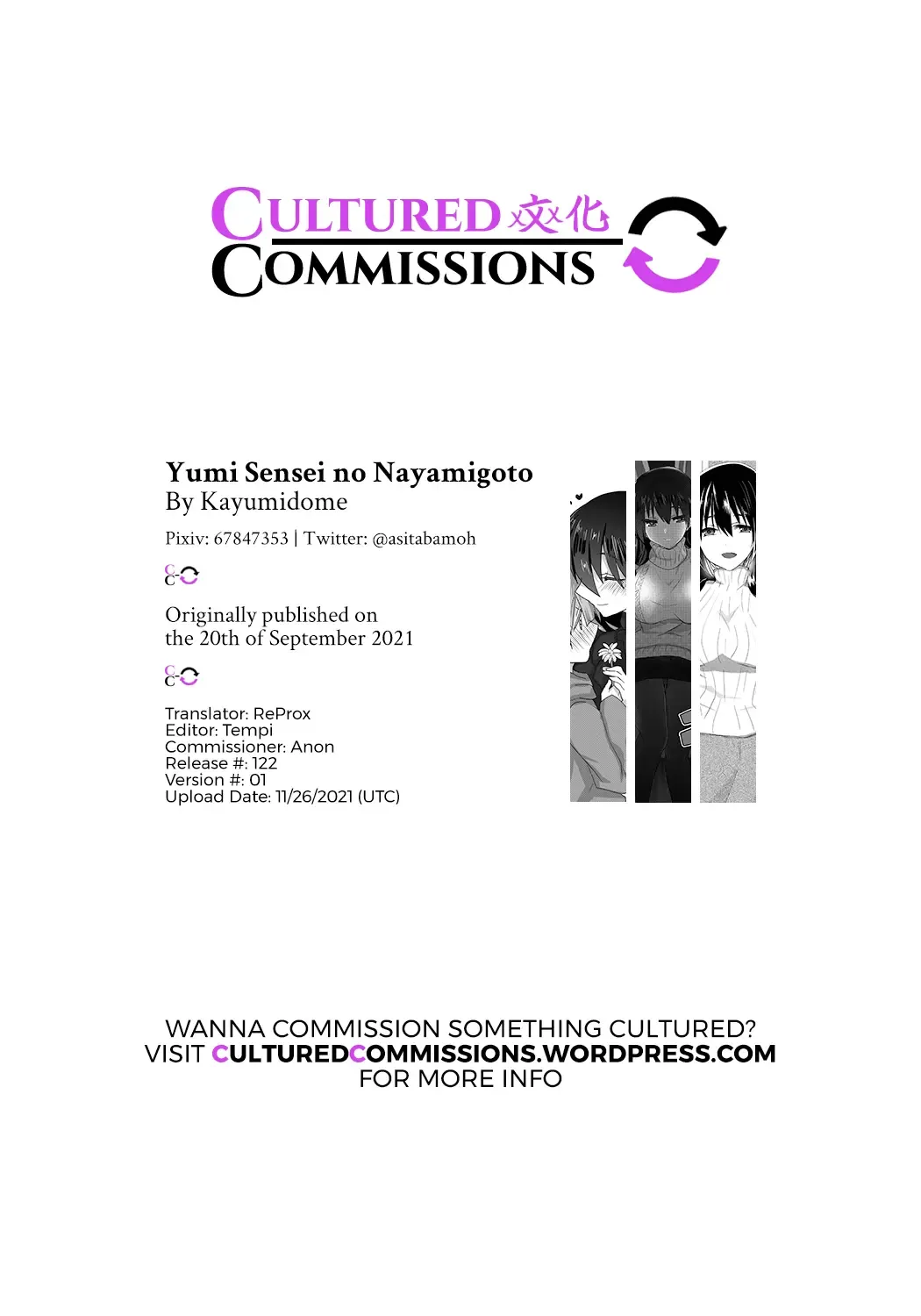 [Ashitaba Mofu] Yumi Sensei no Nayamigoto | Yumi-sensei's Worry Fhentai - Page 37