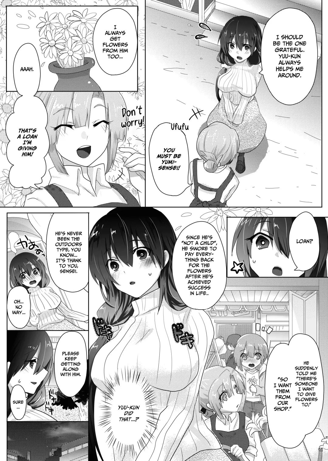 [Ashitaba Mofu] Yumi Sensei no Nayamigoto | Yumi-sensei's Worry Fhentai - Page 5