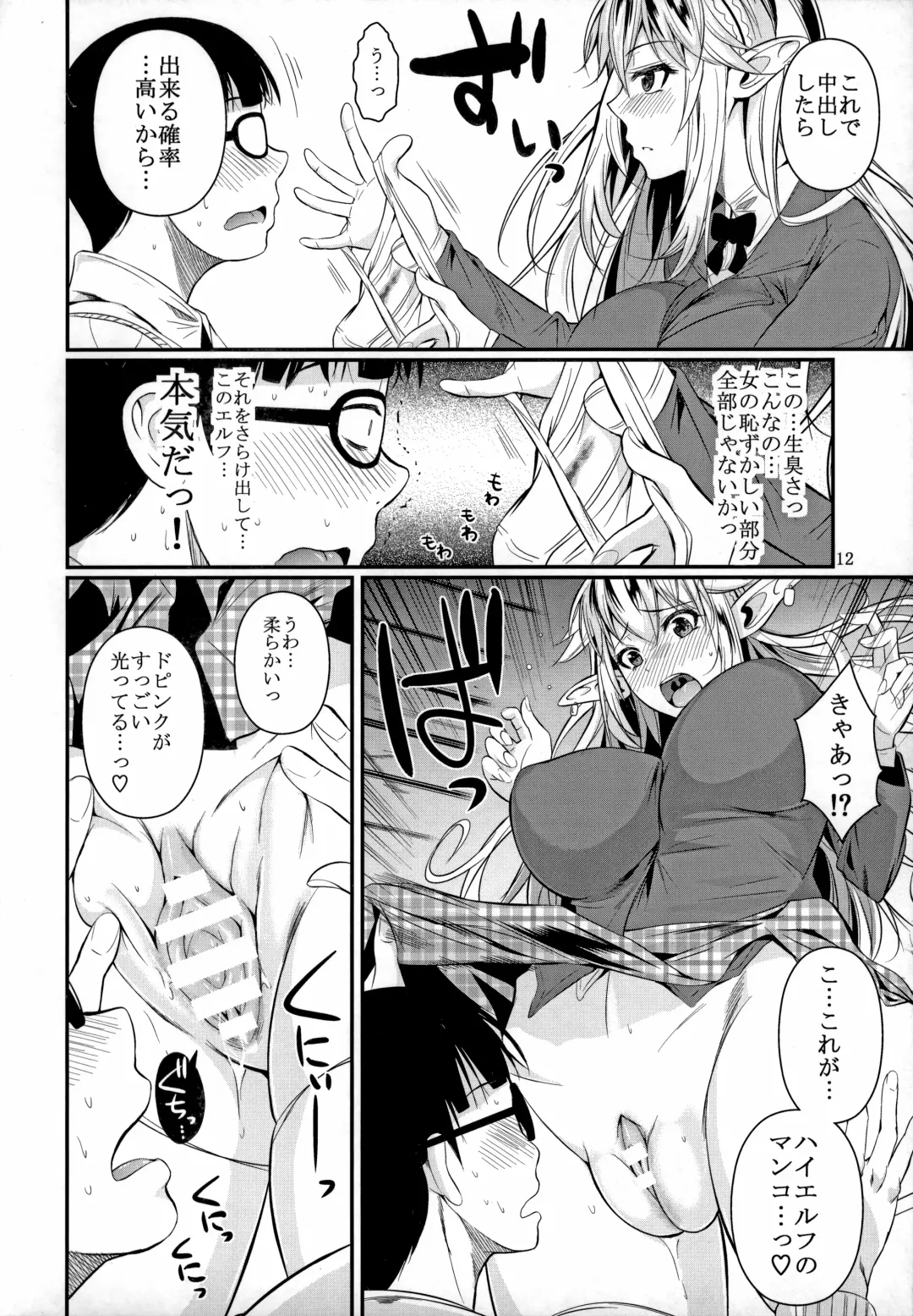 [Fuetakishi] High Elf x High School Fhentai - Page 13