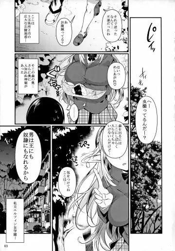 [Fuetakishi] High Elf x High School Fhentai - Page 4