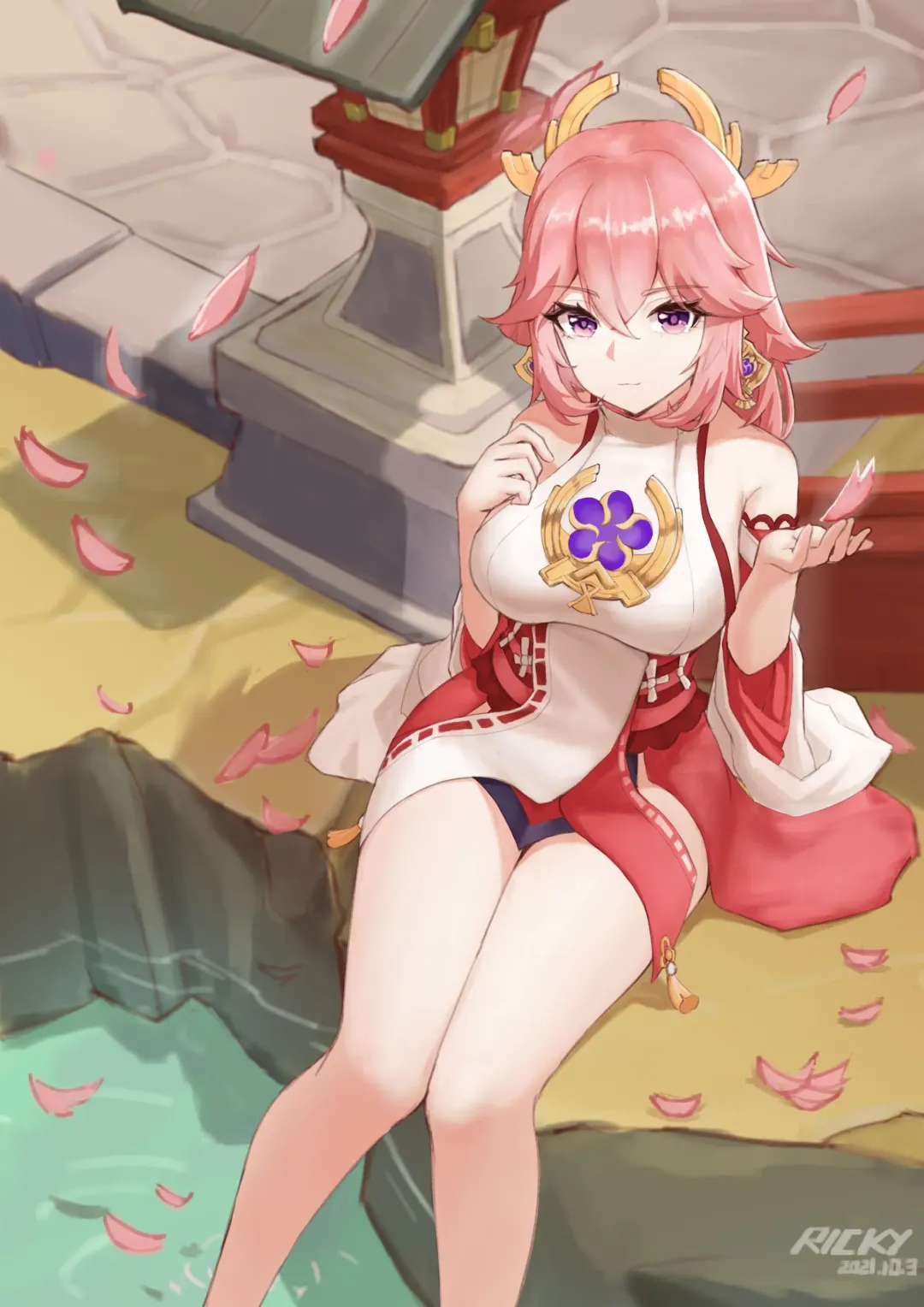 [Ricky] Yae Miko's special service Fhentai - Page 12