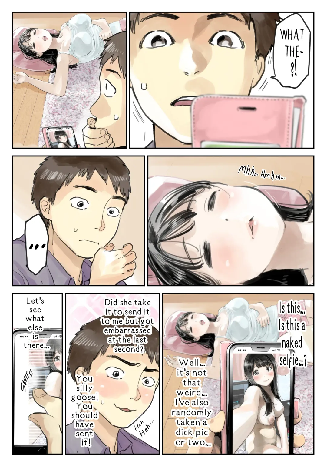 [Chocoro] Kanojo no SmaPho o Nozoita dake nano ni | I Just Snooped through Her Smartphone (decensored) Fhentai - Page 20