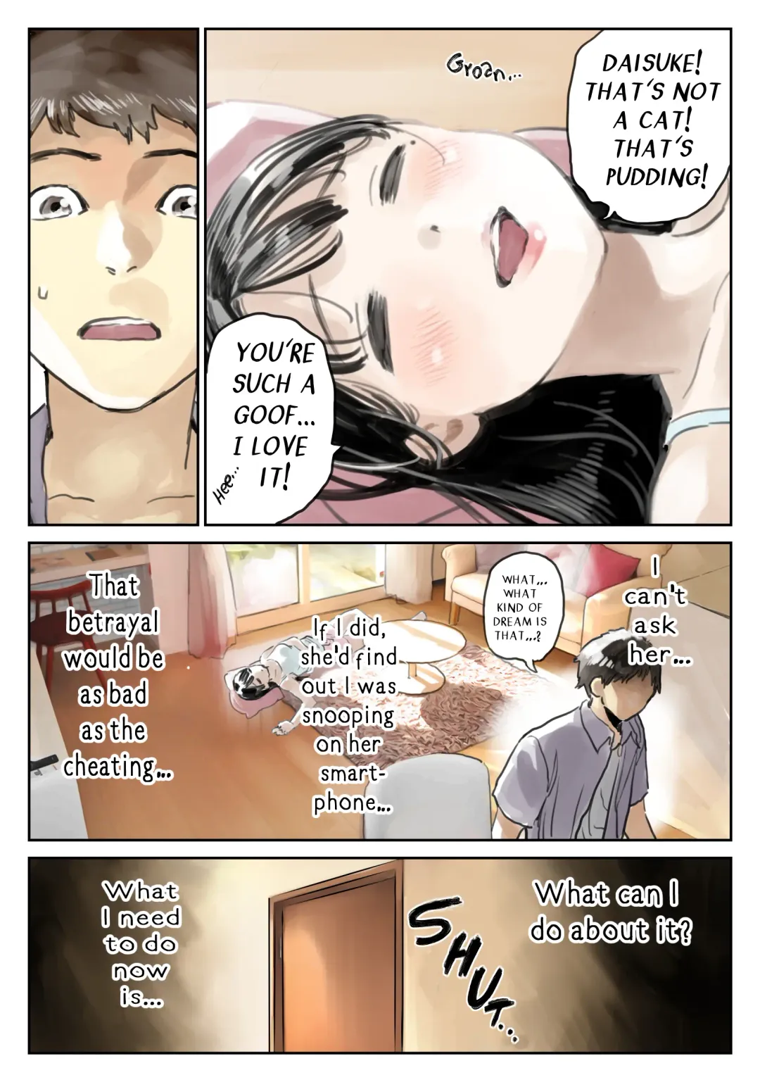 [Chocoro] Kanojo no SmaPho o Nozoita dake nano ni | I Just Snooped through Her Smartphone (decensored) Fhentai - Page 78
