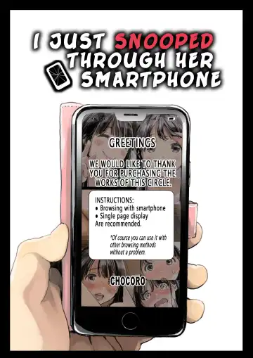Read [Chocoro] Kanojo no SmaPho o Nozoita dake nano ni | I Just Snooped through Her Smartphone (decensored) - Fhentai