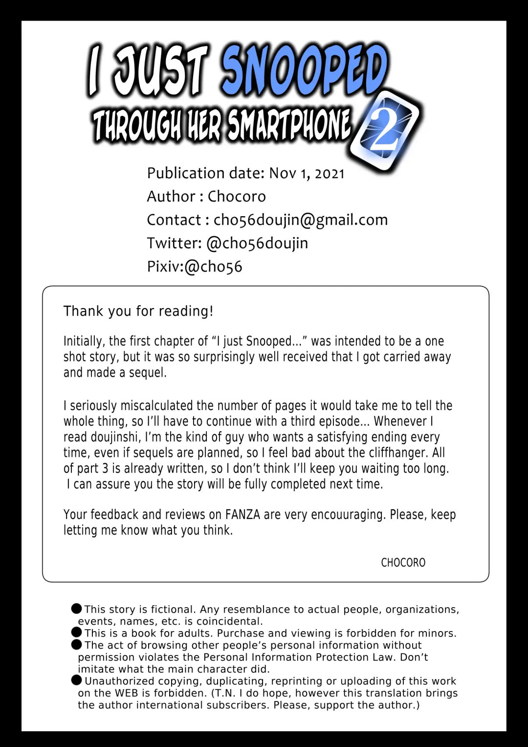 [Chocoro] Kanojo no SmaPho o Nozoita dake nano ni 2 |  I Just Snooped through Her Smartphone 2 (decensored) Fhentai - Page 132