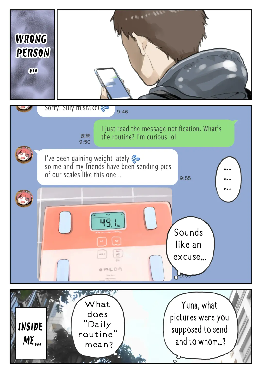 [Chocoro] Kanojo no SmaPho o Nozoita dake nano ni 2 |  I Just Snooped through Her Smartphone 2 (decensored) Fhentai - Page 32