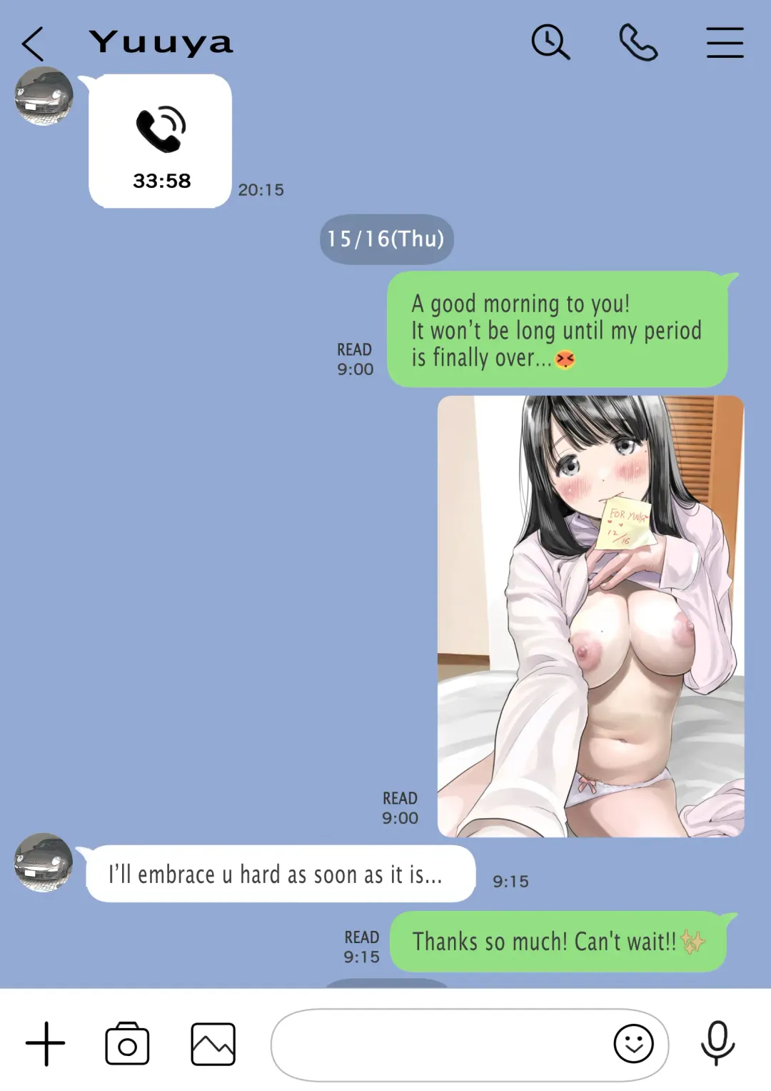[Chocoro] Kanojo no SmaPho o Nozoita dake nano ni 2 |  I Just Snooped through Her Smartphone 2 (decensored) Fhentai - Page 75