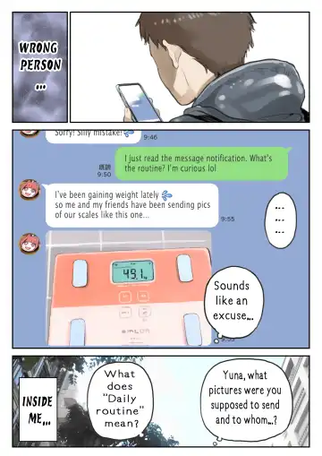 [Chocoro] Kanojo no SmaPho o Nozoita dake nano ni 2 |  I Just Snooped through Her Smartphone 2 (decensored) Fhentai - Page 32