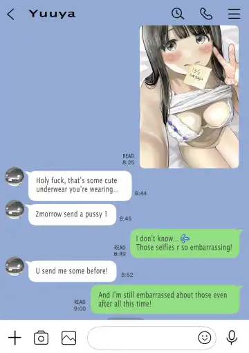 [Chocoro] Kanojo no SmaPho o Nozoita dake nano ni 2 |  I Just Snooped through Her Smartphone 2 (decensored) Fhentai - Page 54