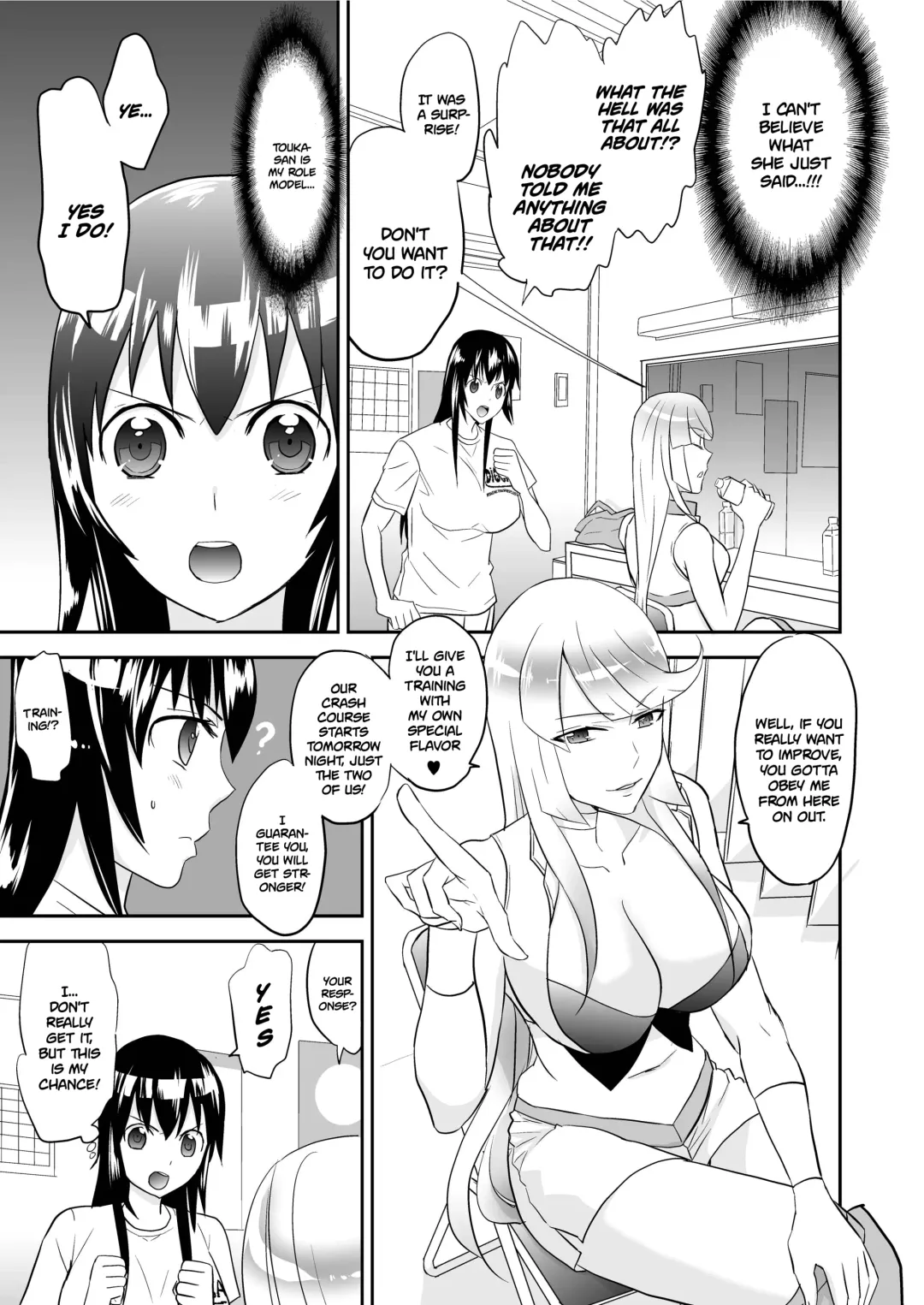 [Yamato Techno] Yoru no Choukyou Cat Fight Fhentai - Page 6
