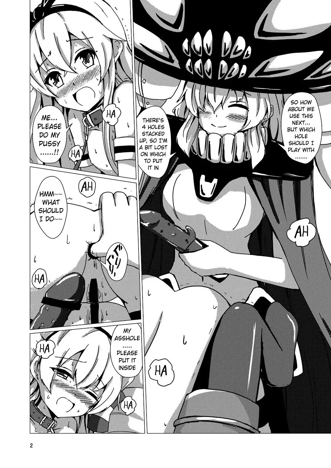 [Aikawa Ryou] Kuubo Wo-Kyuu-chan no Shimakaze Yuri Dorei Choukyou ~Kanketsuhen~ | Standard Carrier Wo-Class Shimakaze's Yuri Slave Training ~Final Chapter~ Fhentai - Page 3