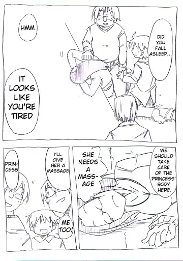 OtaCir no Hime ga Neteiru Aida ni Torimaki ni Okasareru | The princess is fucked in her sleep by an entourage of geeks Fhentai - Page 9