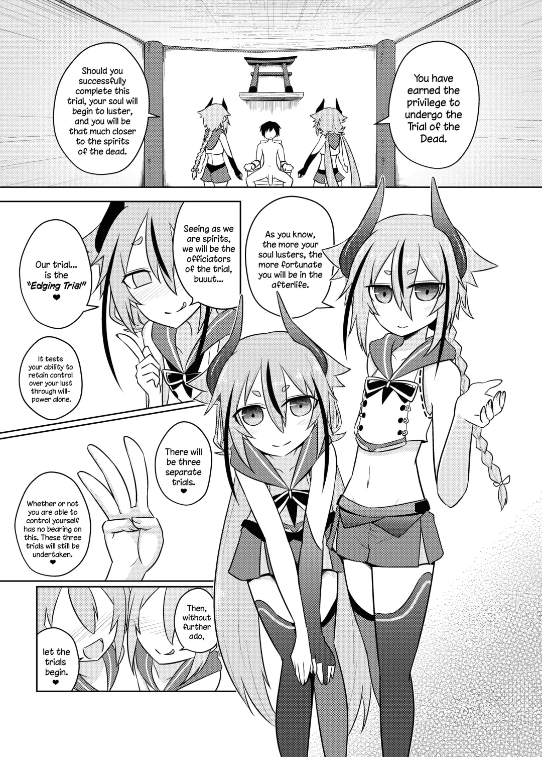 [Kurakumo Nue] Makers no dou Kangaete mo Ecchi na Seirei Shiren | The Meikas' Inextricably Lewd Spiritual Trial Fhentai - Page 3