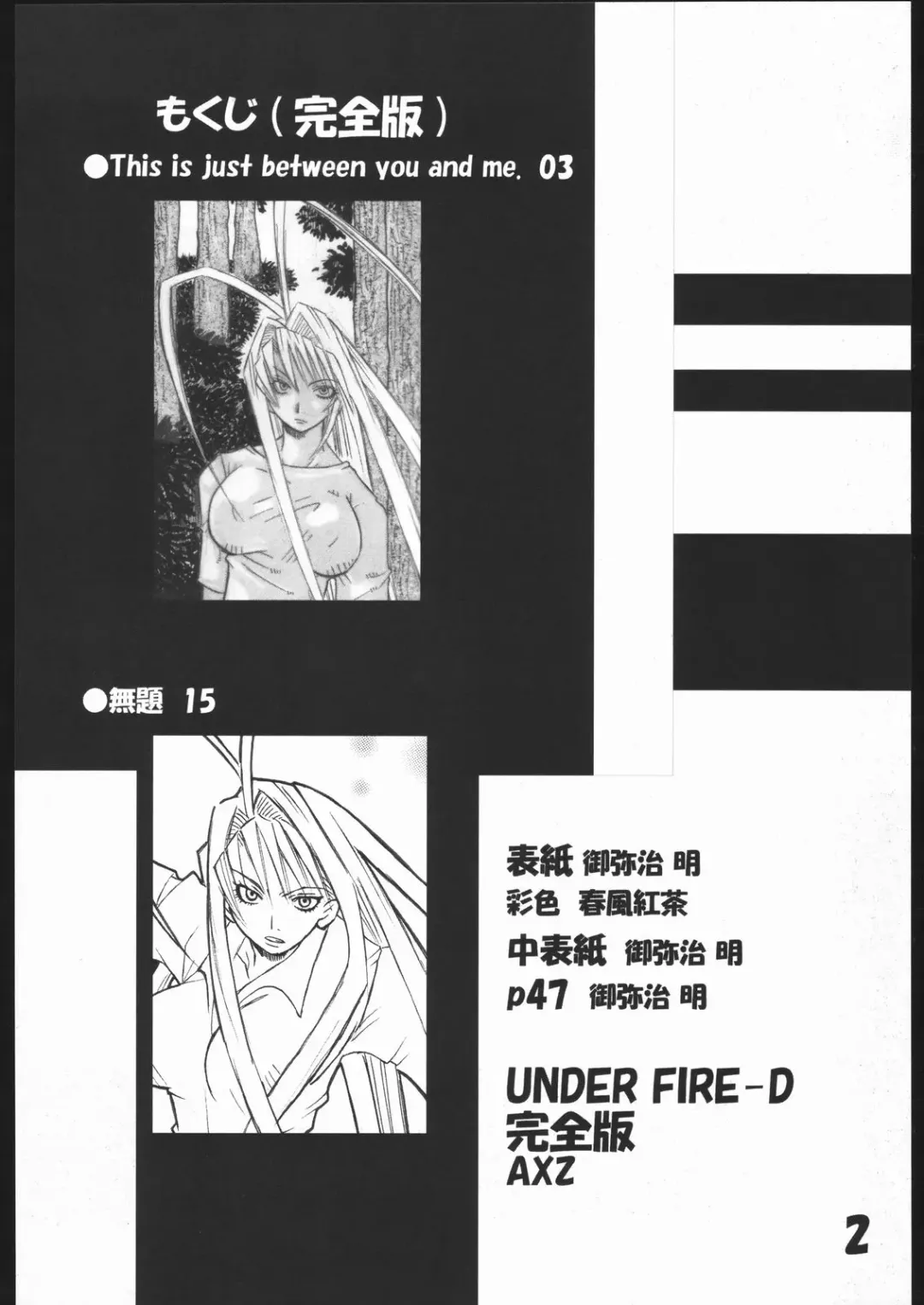 [Harukaze Koucha - Miyaji Akira] UNDER FIRE-D Kanzenban Fhentai - Page 3
