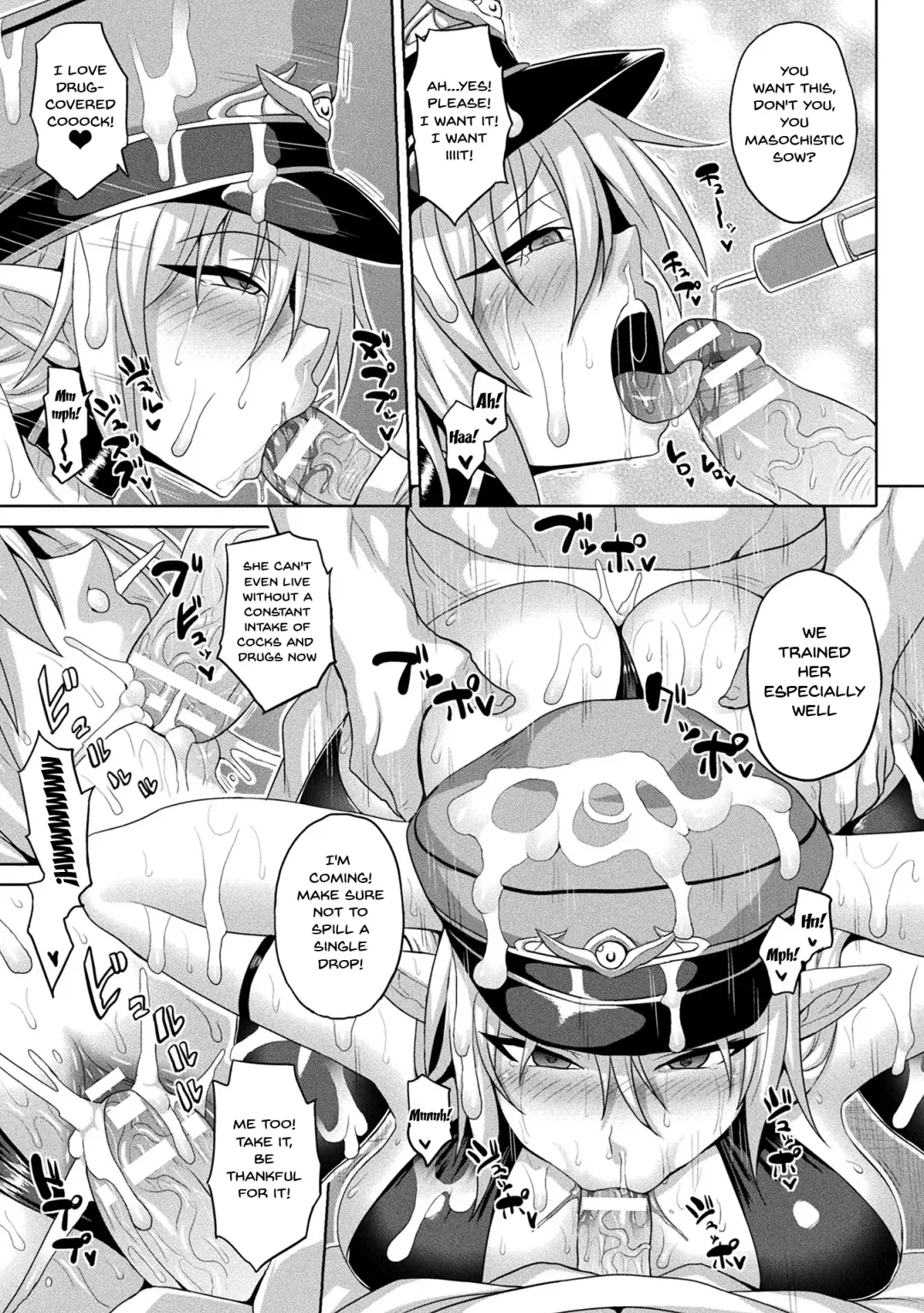 [Somejima] Mesu Ochi Haiboku Shoujo | The Woman Who's Fallen Into Being a Slut In Defeat Fhentai - Page 26