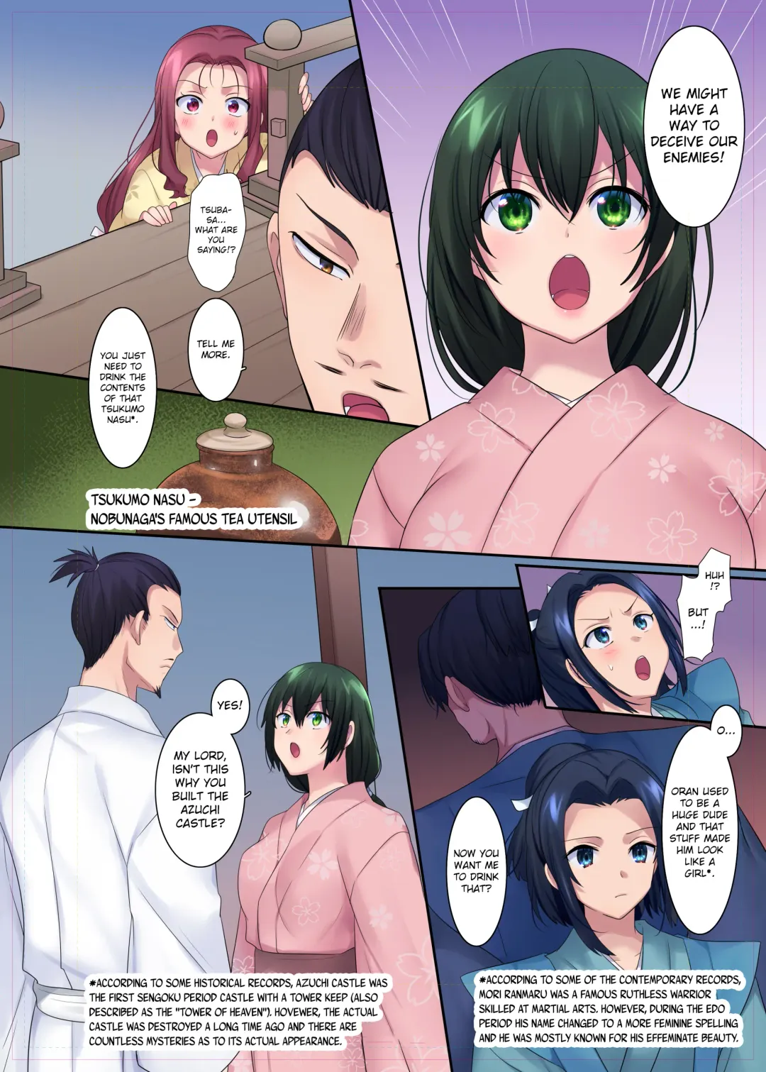 [Hiiragi Popura] Honnoji no Seihen ~Onna ni Sareta Nobunaga~ | Honnoji Transformation ~Nobunaga was Turned into a Girl~ Fhentai - Page 10