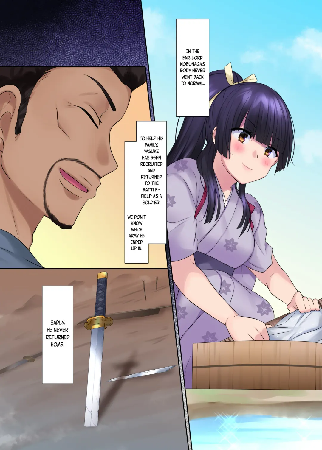 [Hiiragi Popura] Honnoji no Seihen ~Onna ni Sareta Nobunaga~ | Honnoji Transformation ~Nobunaga was Turned into a Girl~ Fhentai - Page 37