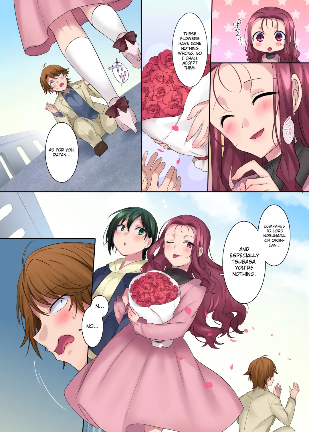 [Hiiragi Popura] Honnoji no Seihen ~Onna ni Sareta Nobunaga~ | Honnoji Transformation ~Nobunaga was Turned into a Girl~ Fhentai - Page 44