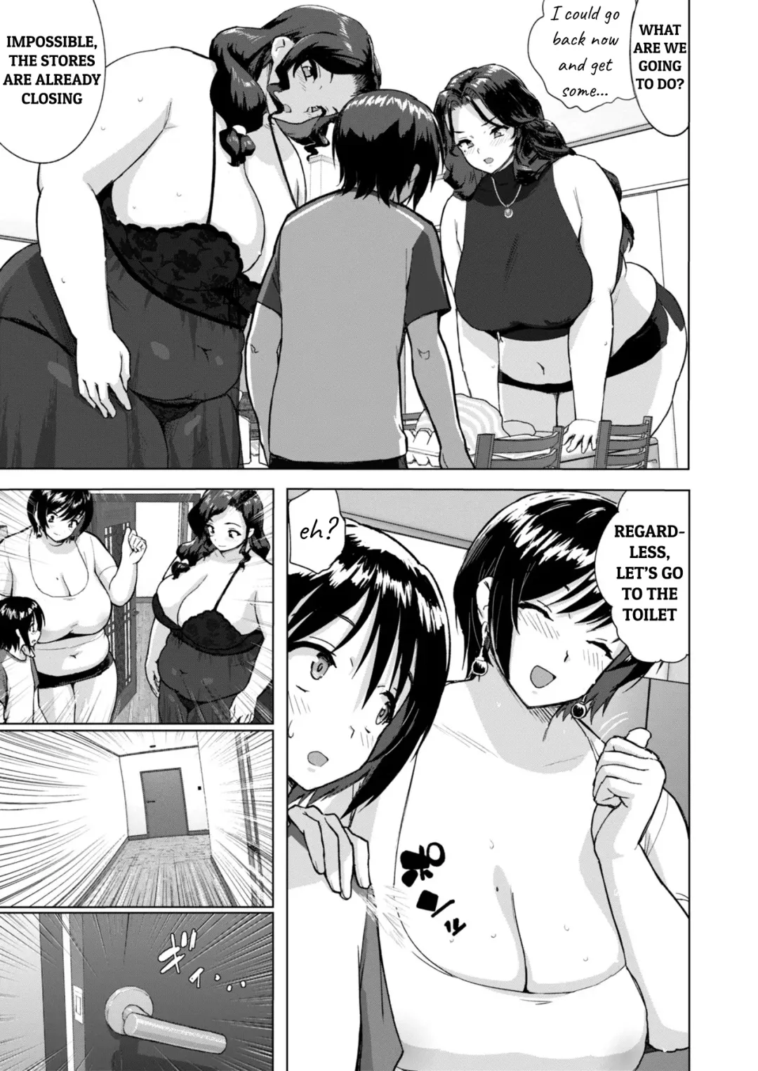 [Herohero Tom] Kyojo Mama-Tachi no Nasu ga Mama | At the Mercy of Giant Mamas Fhentai - Page 8