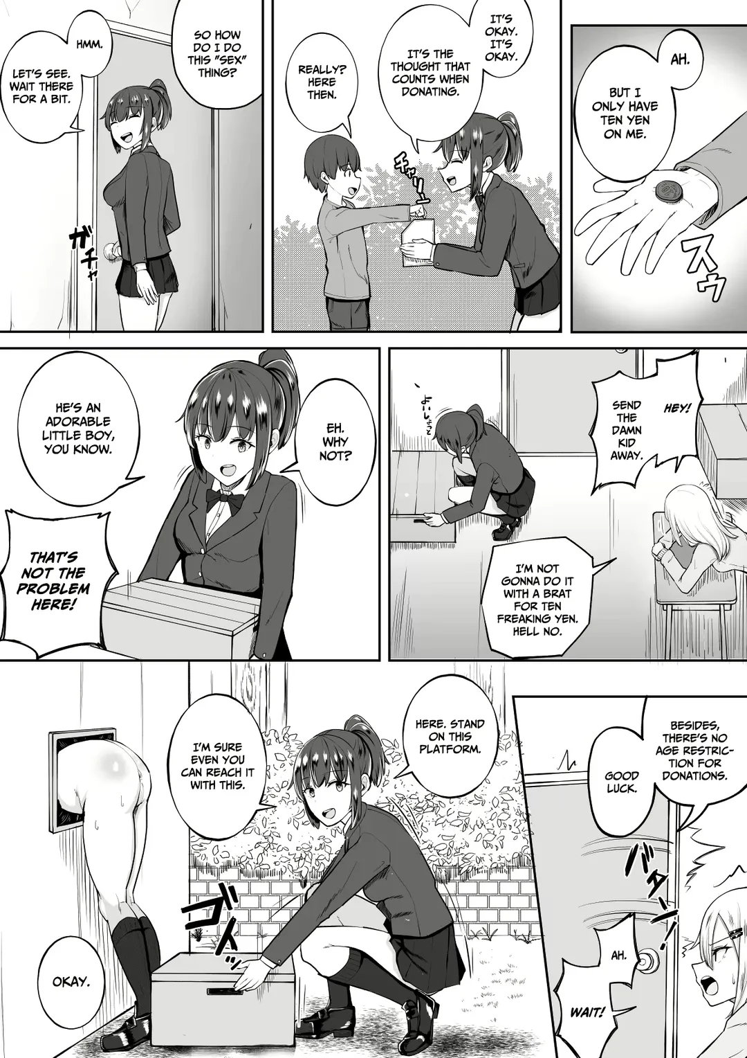 [Syu] Kabe Shiri Bokin | Wall Ass Fundraising Fhentai - Page 10
