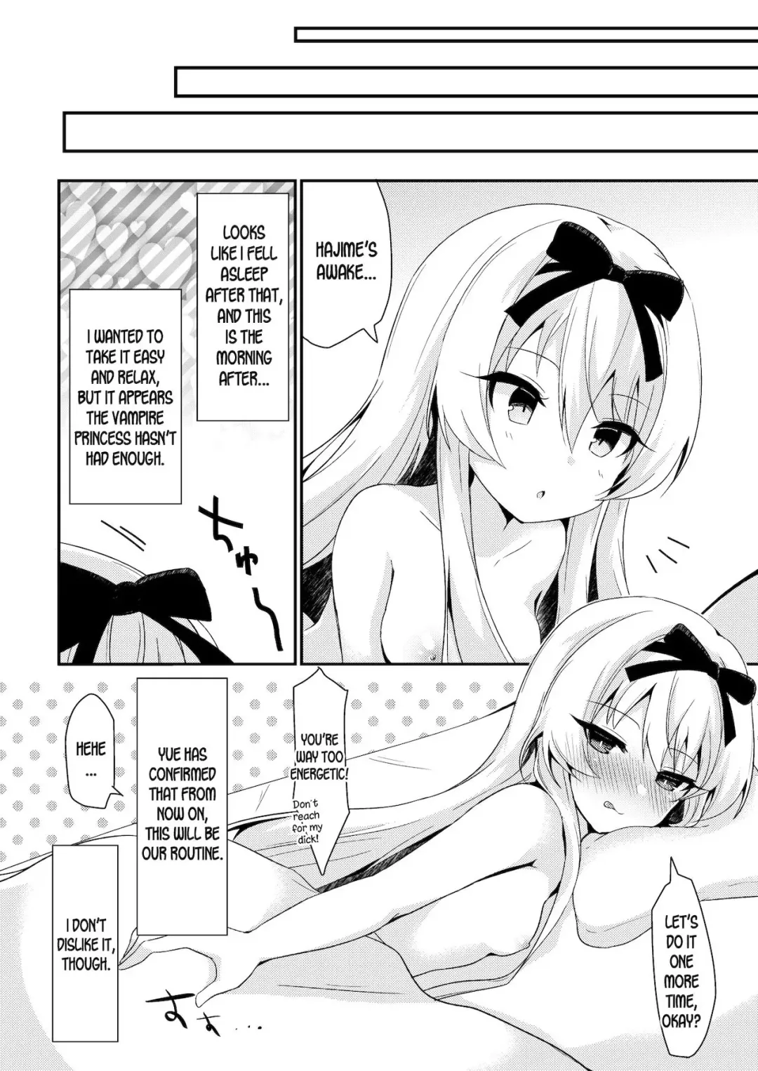 [Chiji Komari] Arifureta Nichijo wa Kyuketsu Hime ni Kuwareru (Arifureta Shokugyou de Sekai Saikyou) [English] [desudesu] [Digital]. Fhentai - Page 15