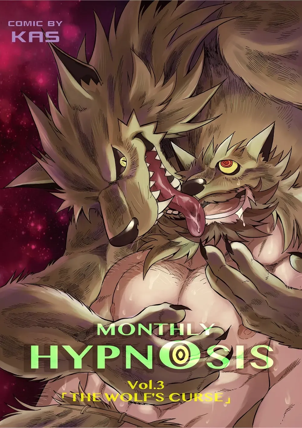 [Kas] Gekkan Hypnosis Vol. 3 | Hypnosis Monthly Vol. 3 The Wolf's Curse Fhentai - Page 1