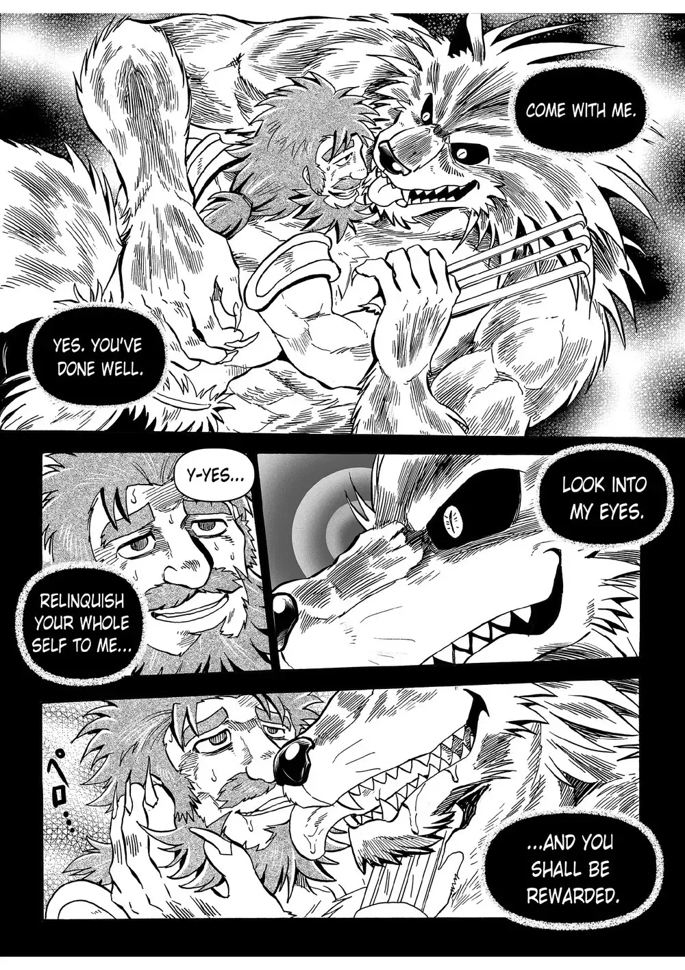 [Kas] Gekkan Hypnosis Vol. 3 | Hypnosis Monthly Vol. 3 The Wolf's Curse Fhentai - Page 11