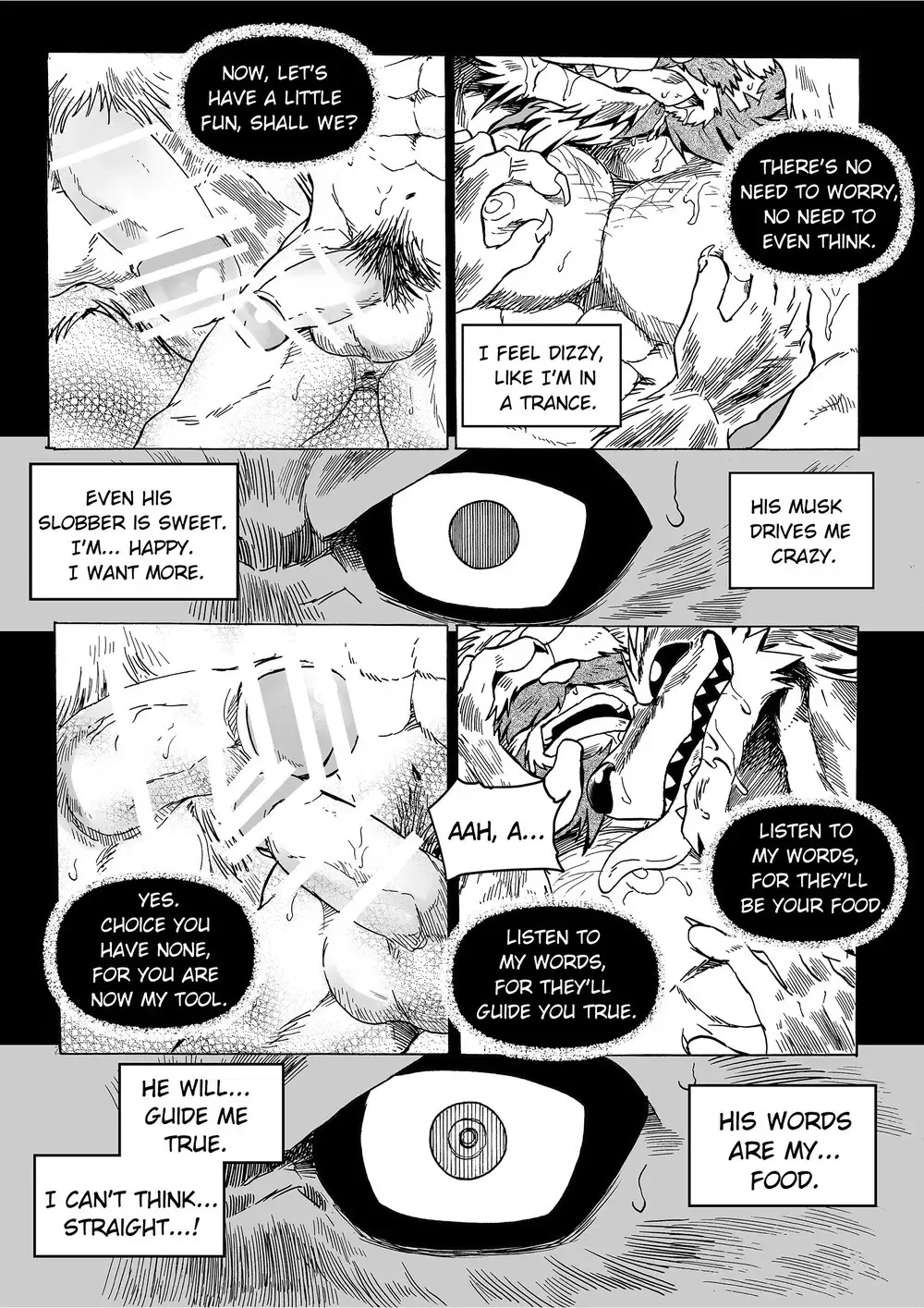 [Kas] Gekkan Hypnosis Vol. 3 | Hypnosis Monthly Vol. 3 The Wolf's Curse Fhentai - Page 18