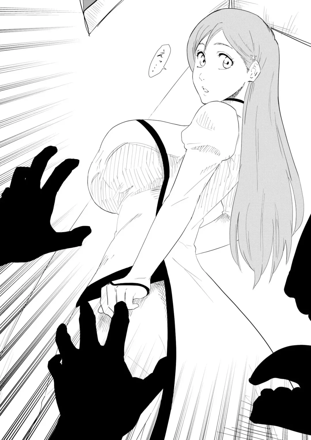 [Iwao] Orihime is attacked by goblin-like hollows Fhentai - Page 3
