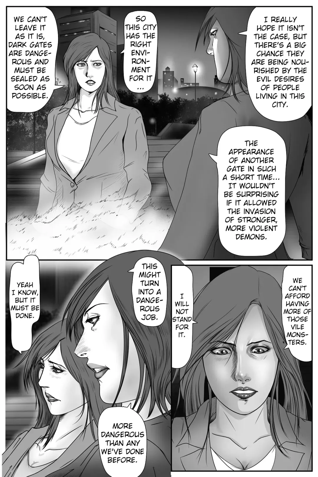 The Devil's Gate: The Night of the Beautiful Female Detective's Fall Fhentai - Page 5