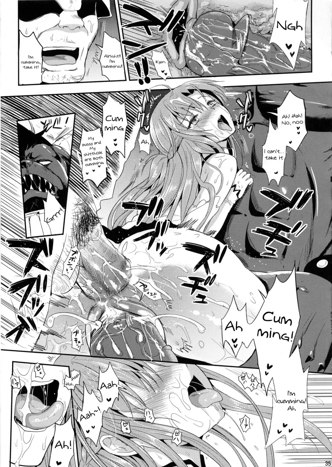 [Kojima Saya - Lazu] Shujou Seikou II β | Captive Sex II β (decensored) Fhentai - Page 34